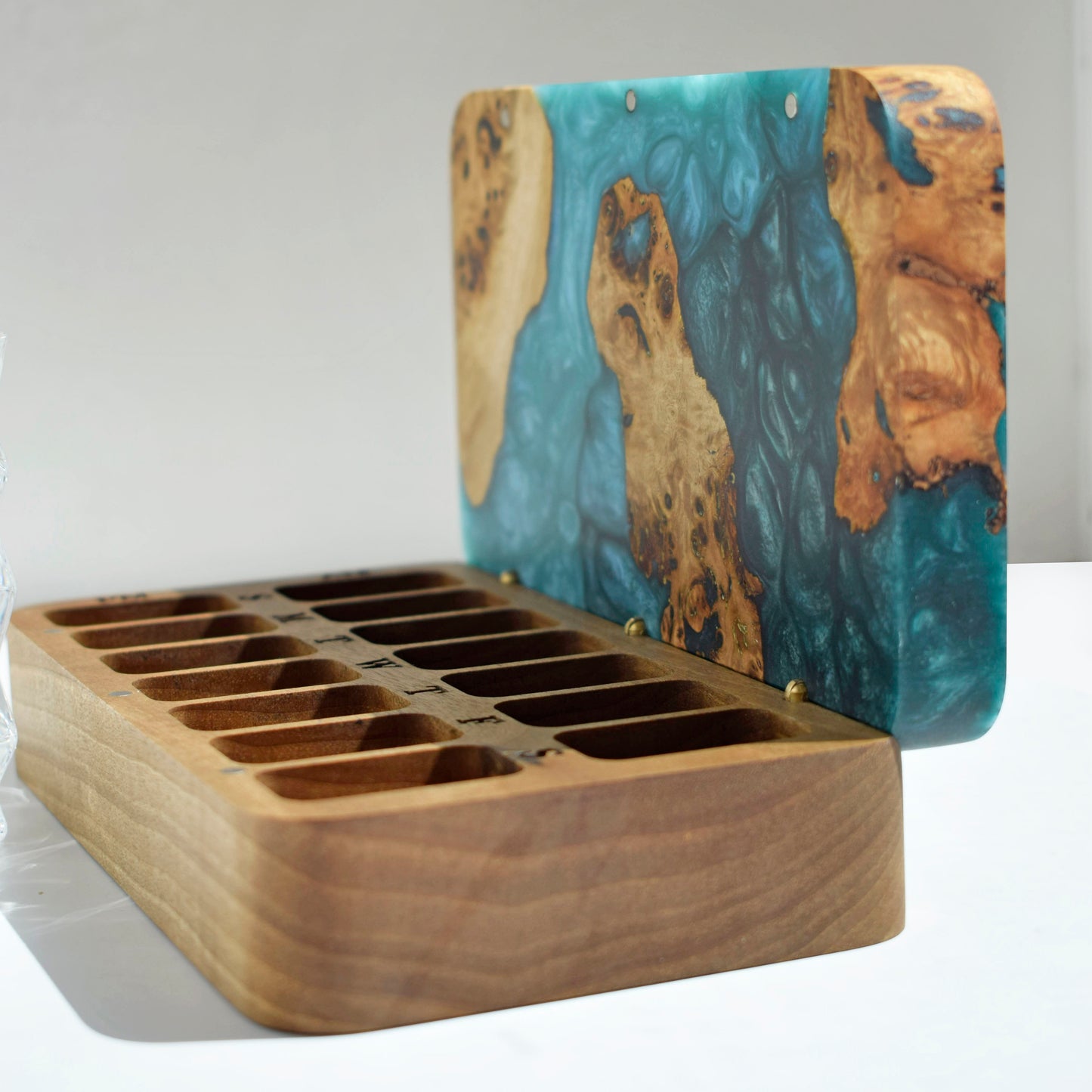 Am Pm Epoxy Pill Box
