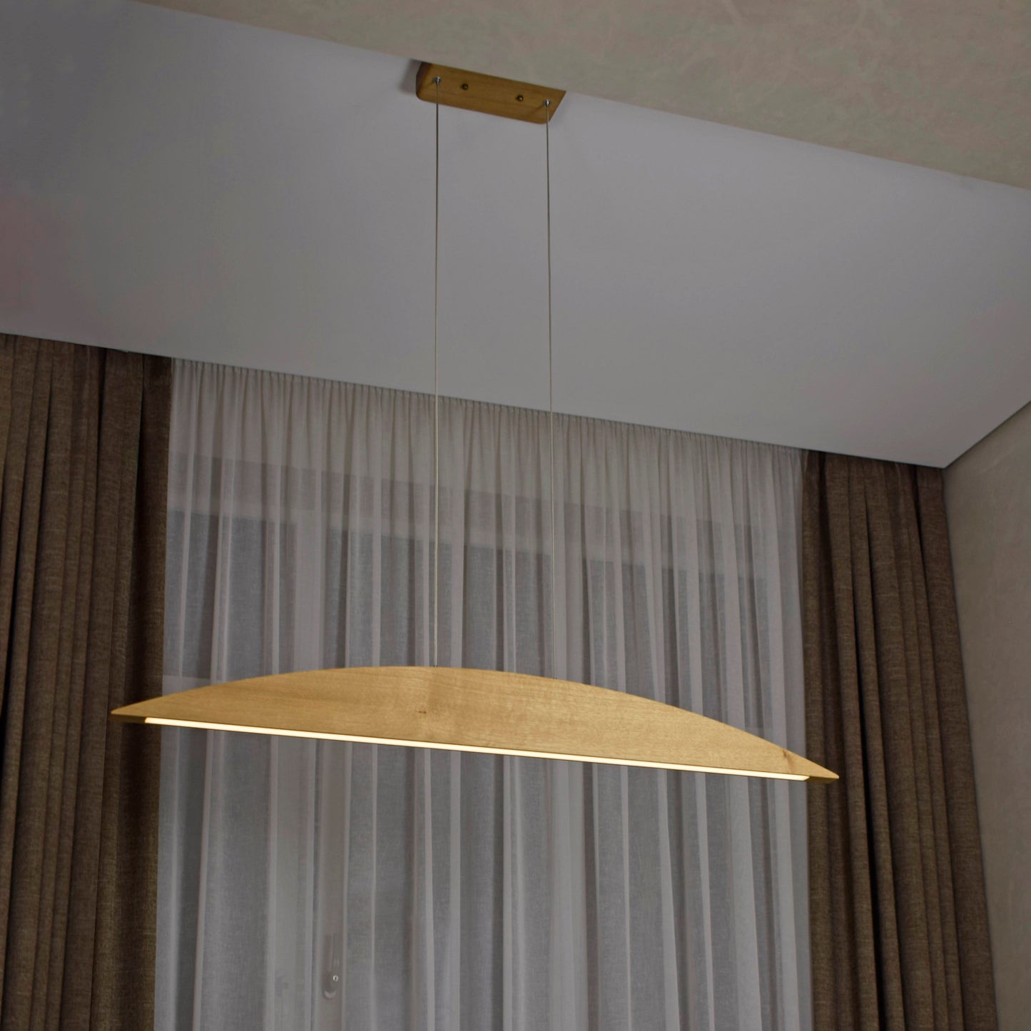 Tahoma Wooden Hanging Chandelier