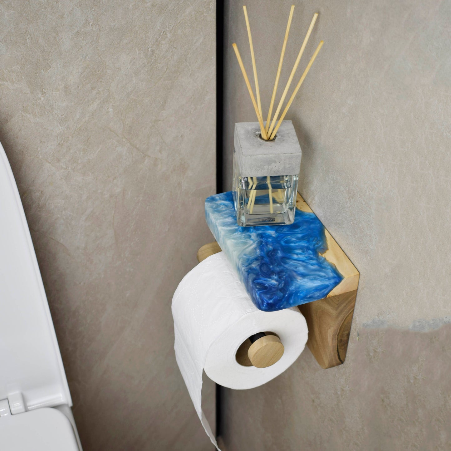 Toilet Paper Holder with shelf