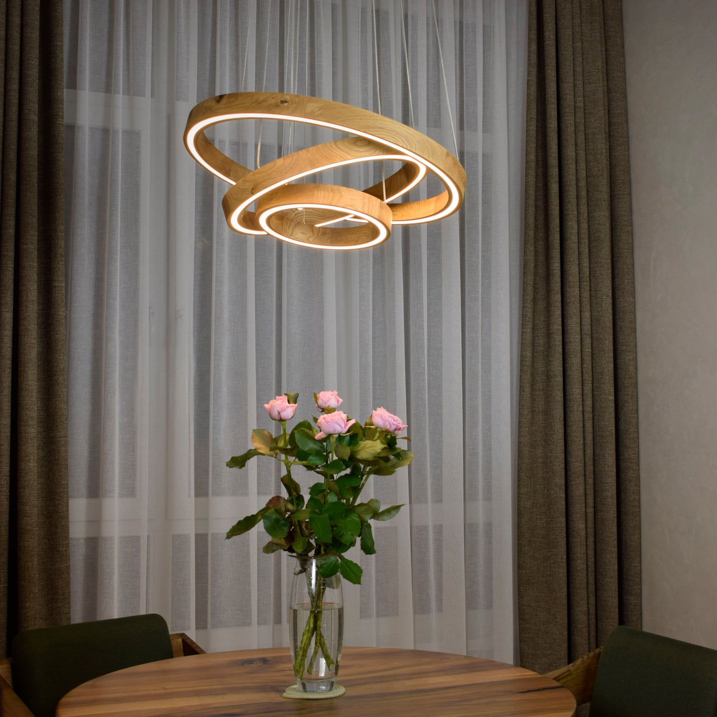 pendant round light