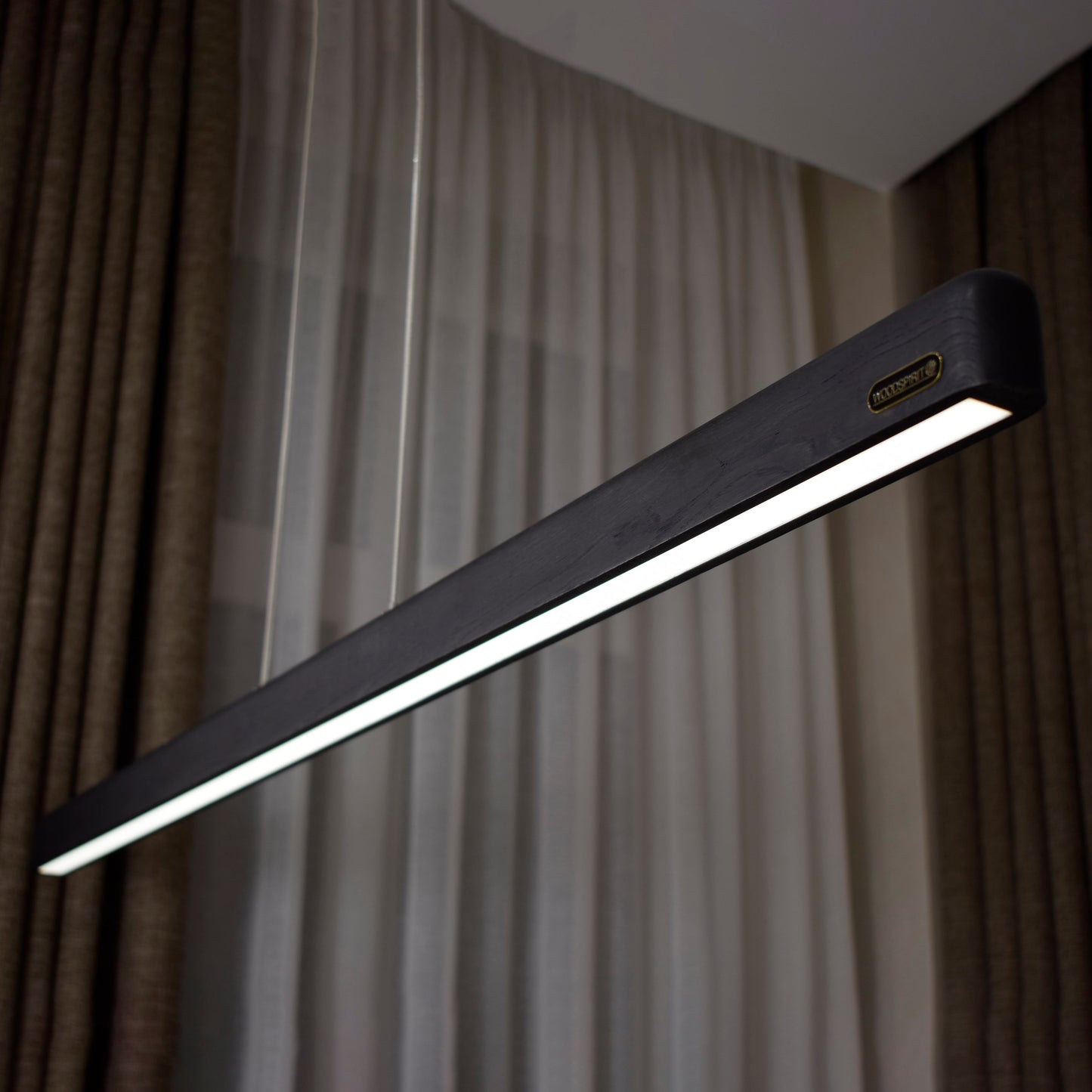 Gilbert Wood Linear Pendant Light