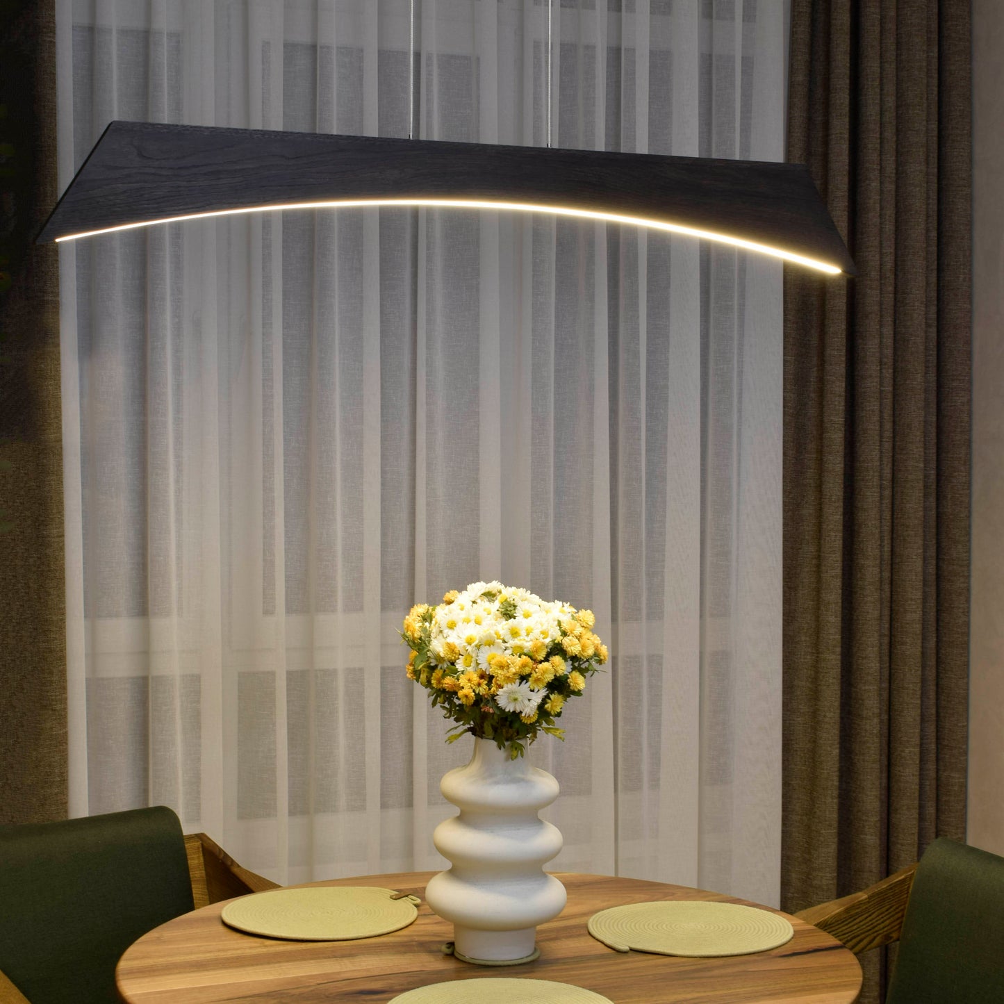 Terri Wood Pendant Light