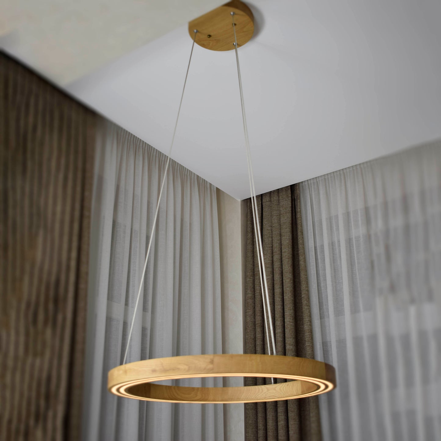 round chandelier