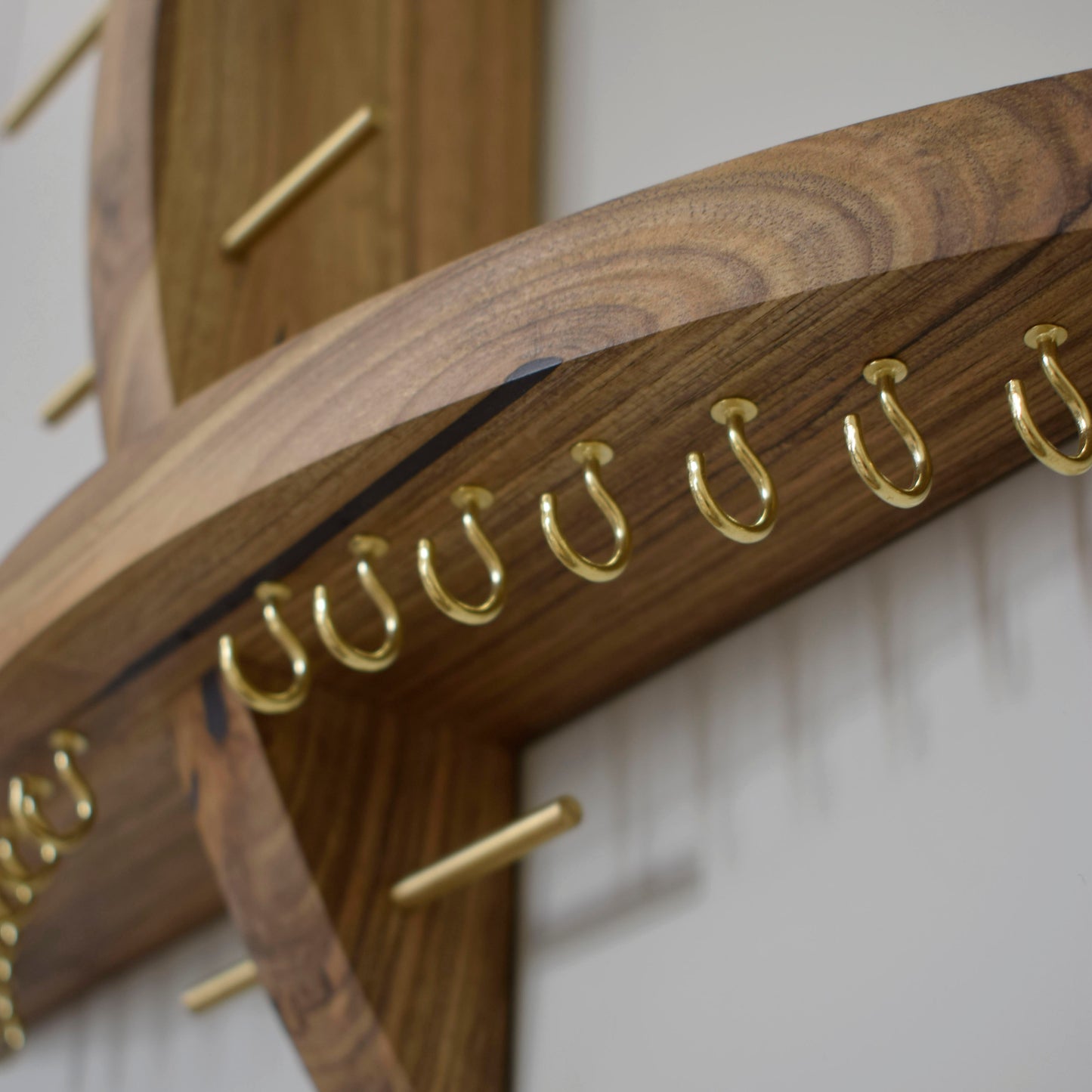Walnut Jewelry Stand