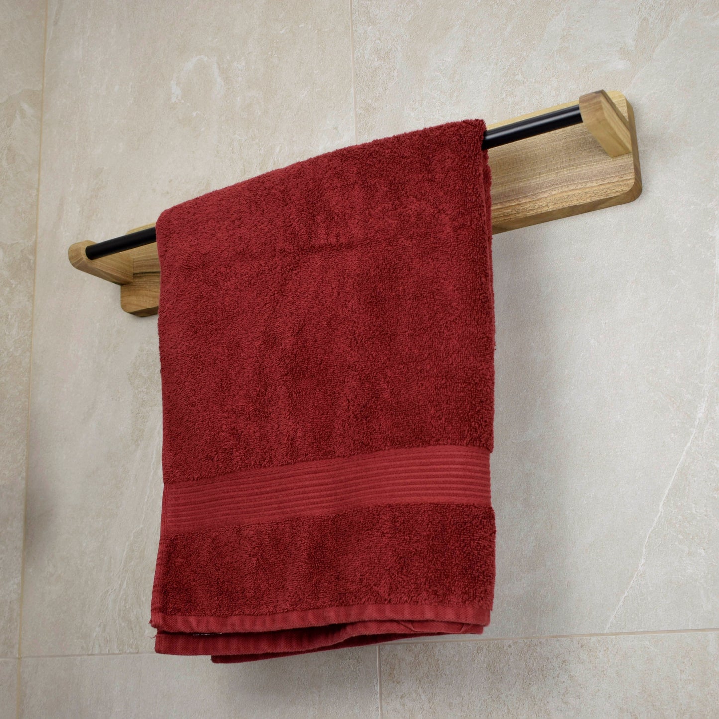 Wooden Towel Rack