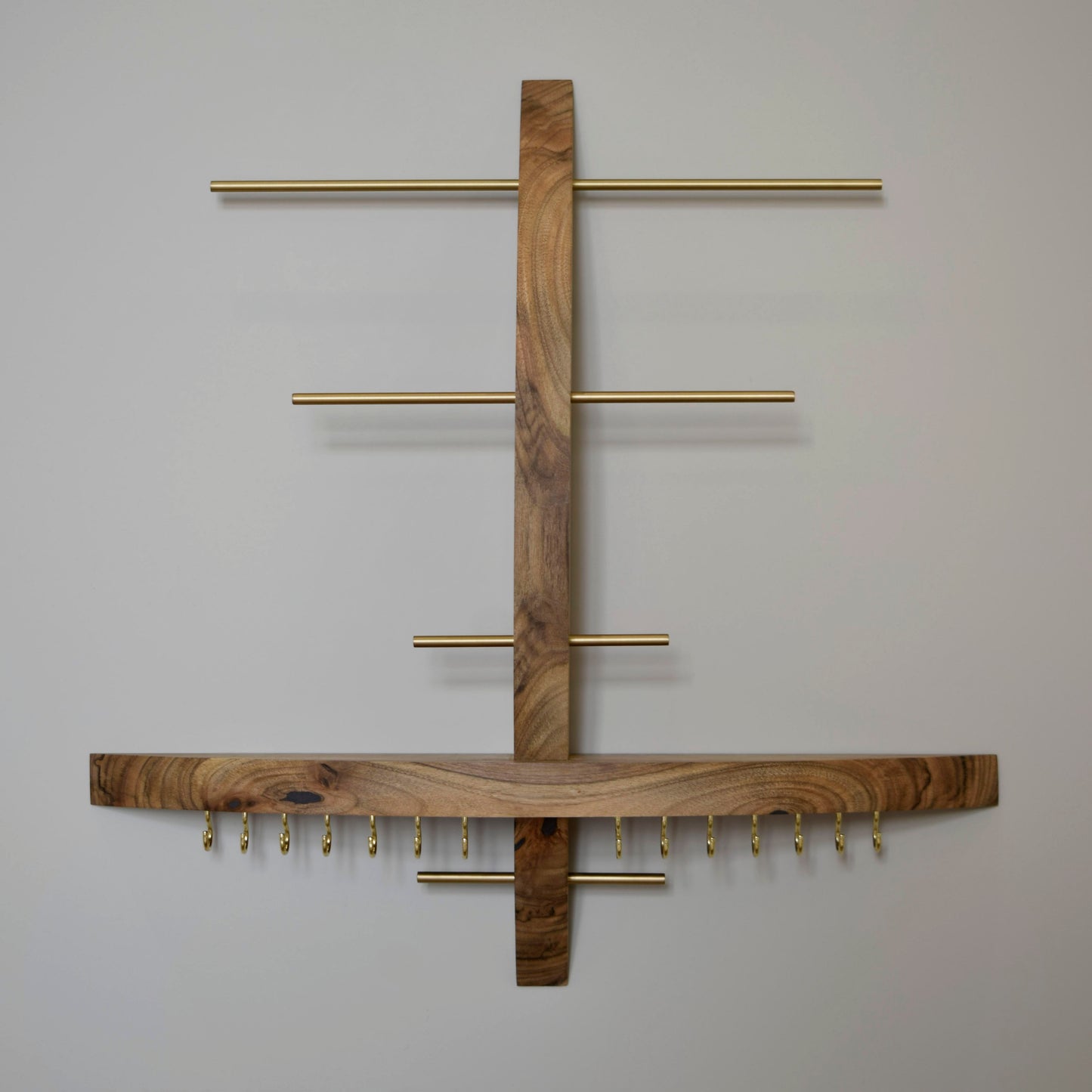 Walnut Jewelry Stand