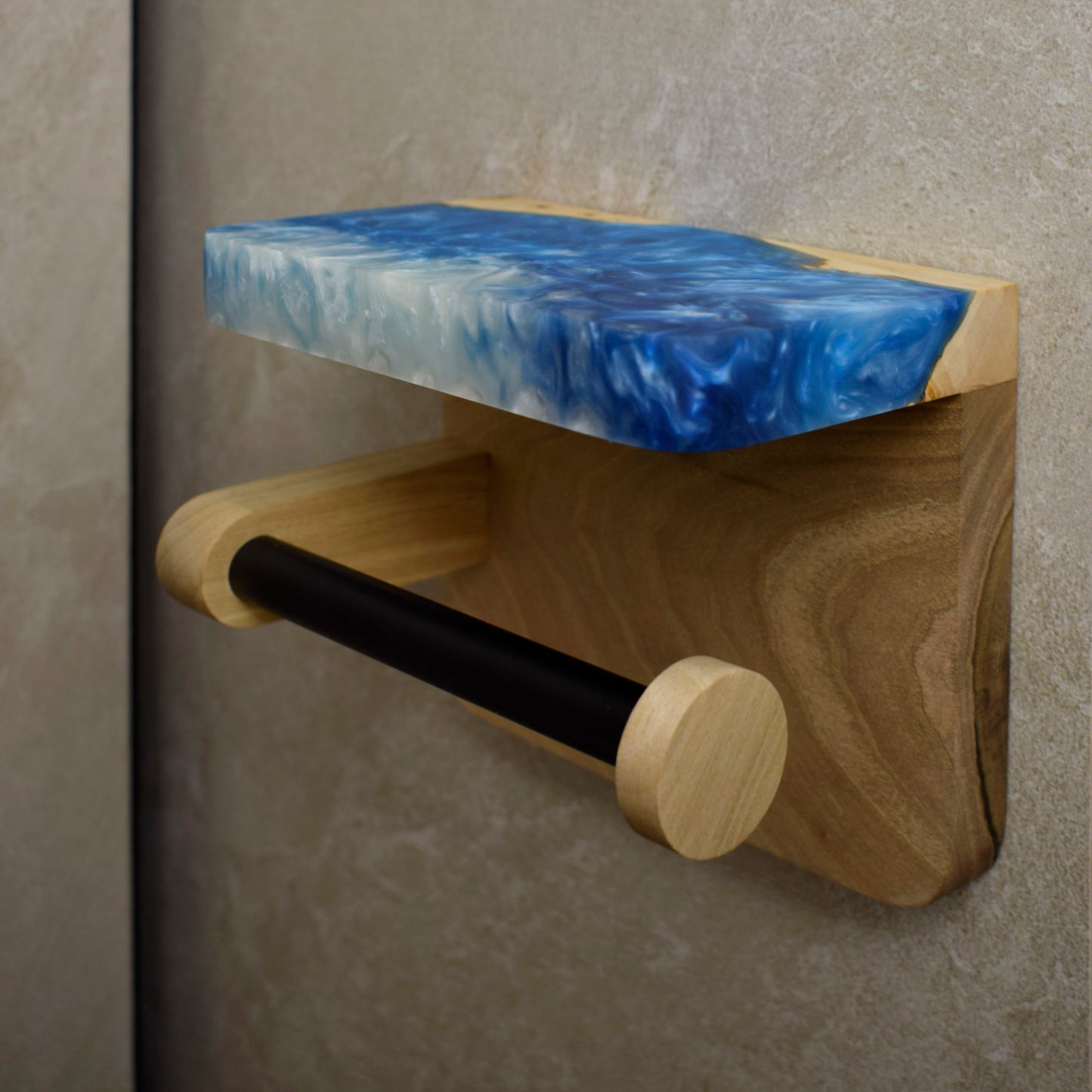Toilet Paper Holder with shelf