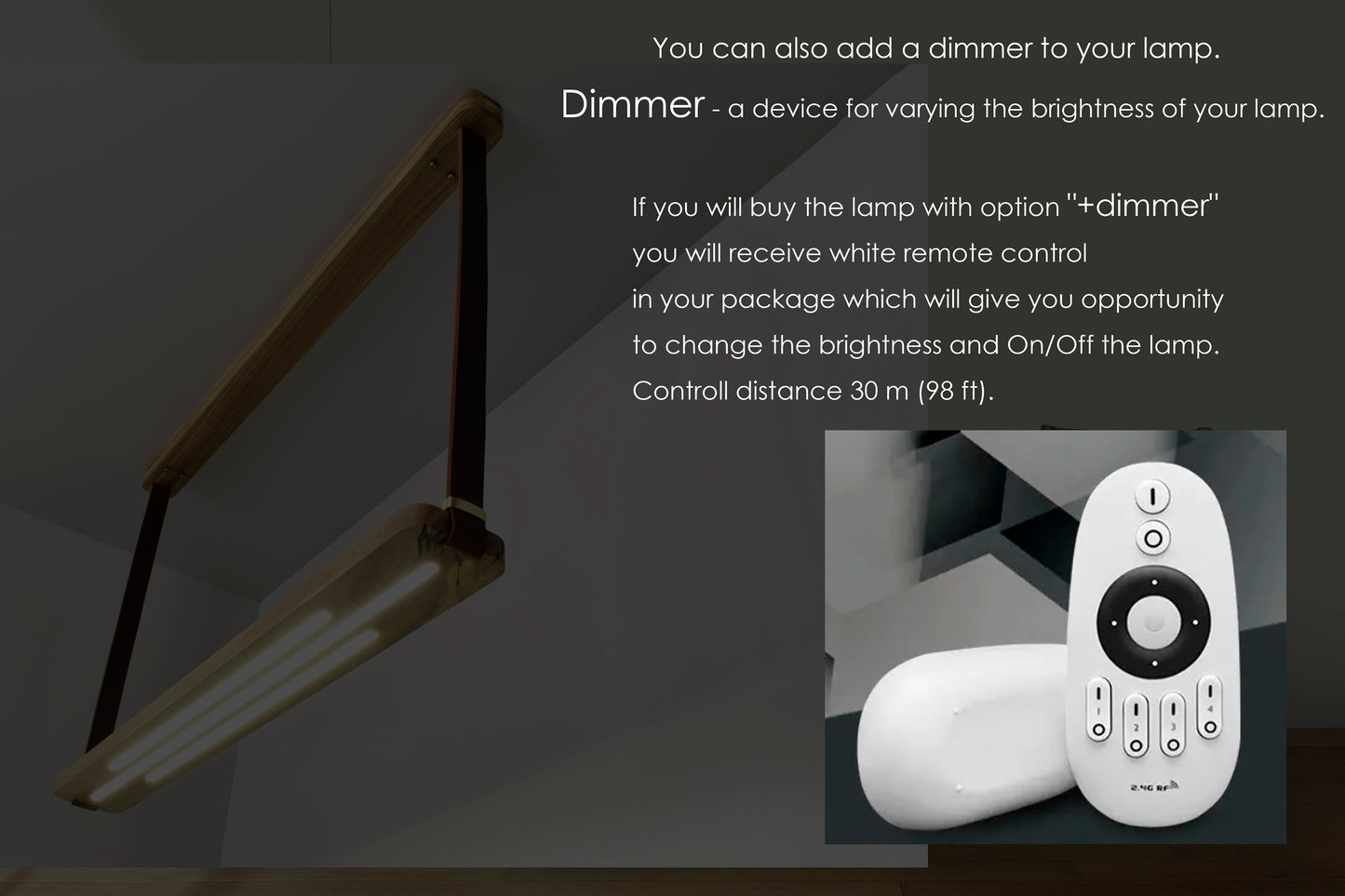 dimmer for the pendant lamp Aspen