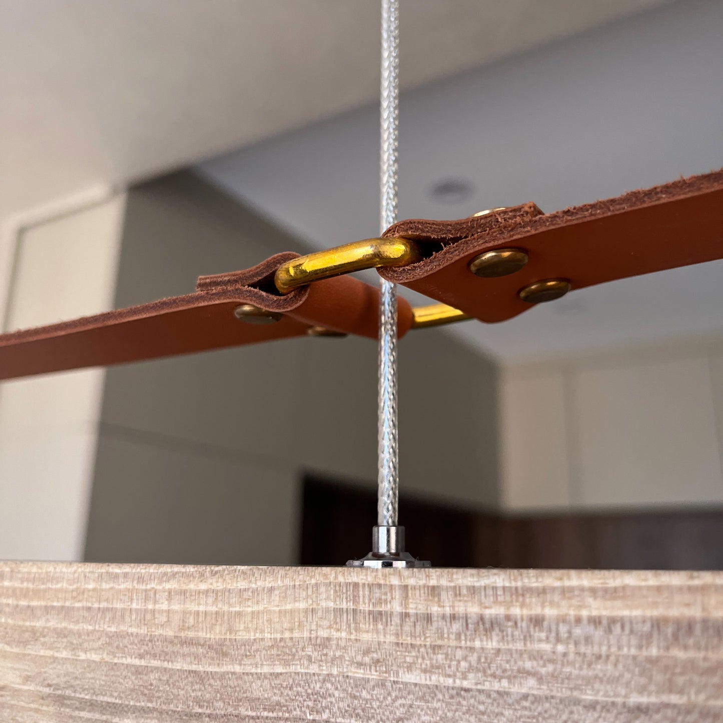Modern Wooden Suspension Chandelier
