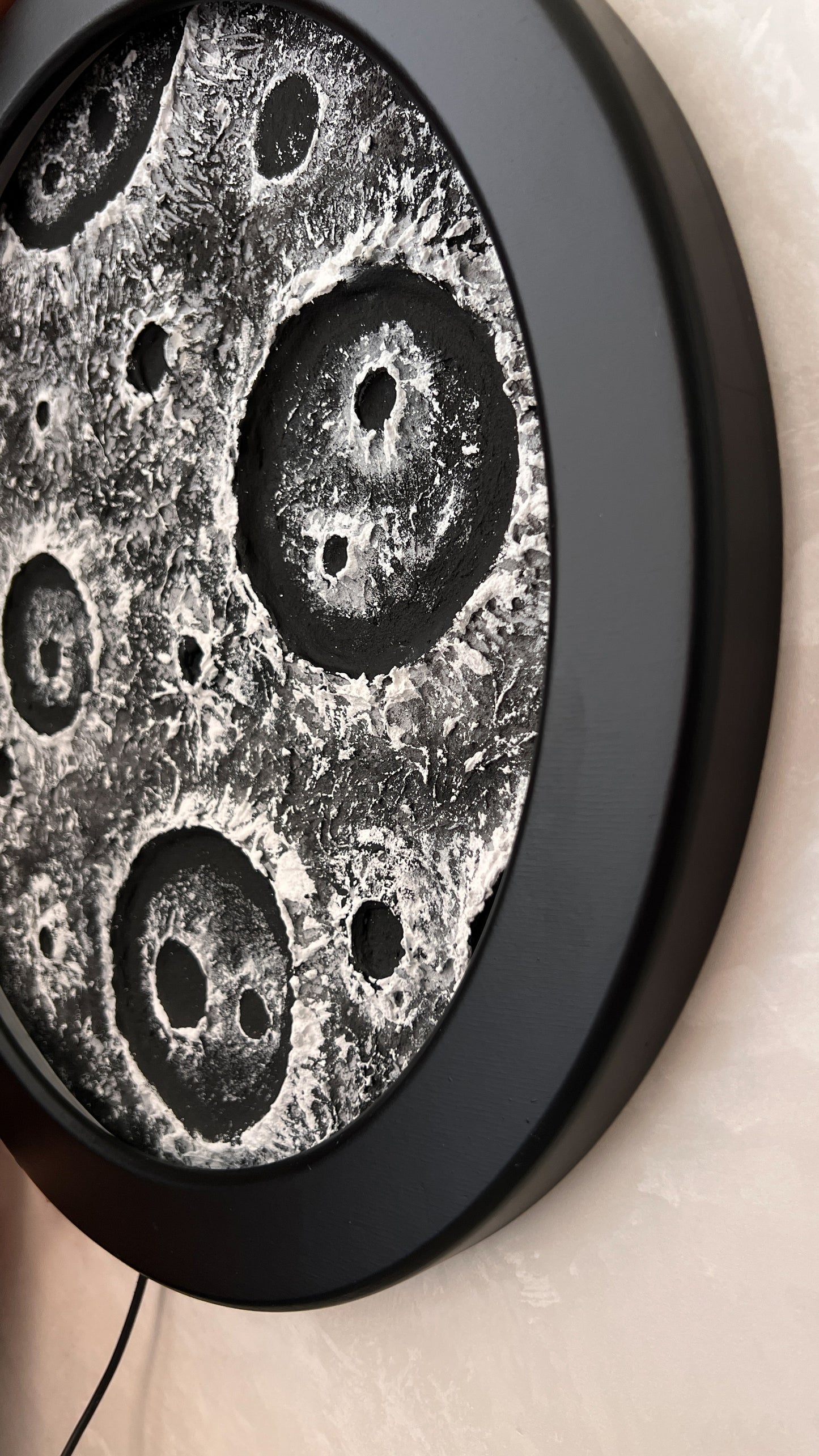 Wooden Moon Lamp