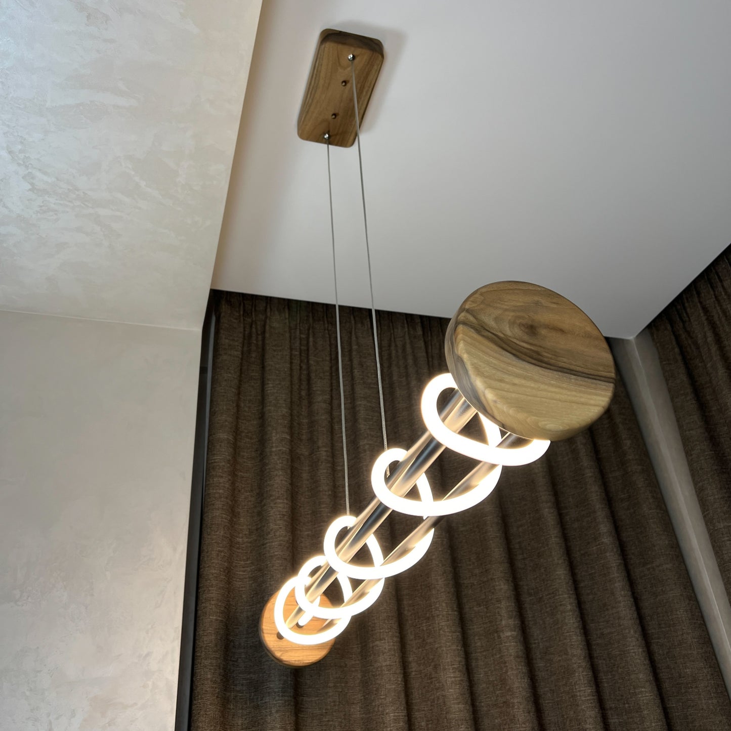 Allen Black Hanging Chandelier