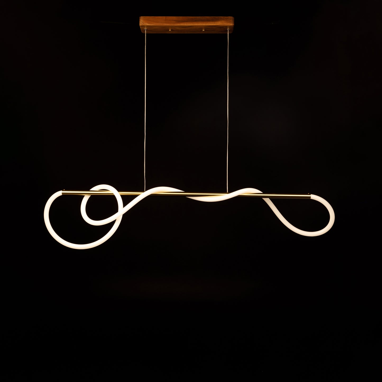 pendant lamp with neon LED lighting