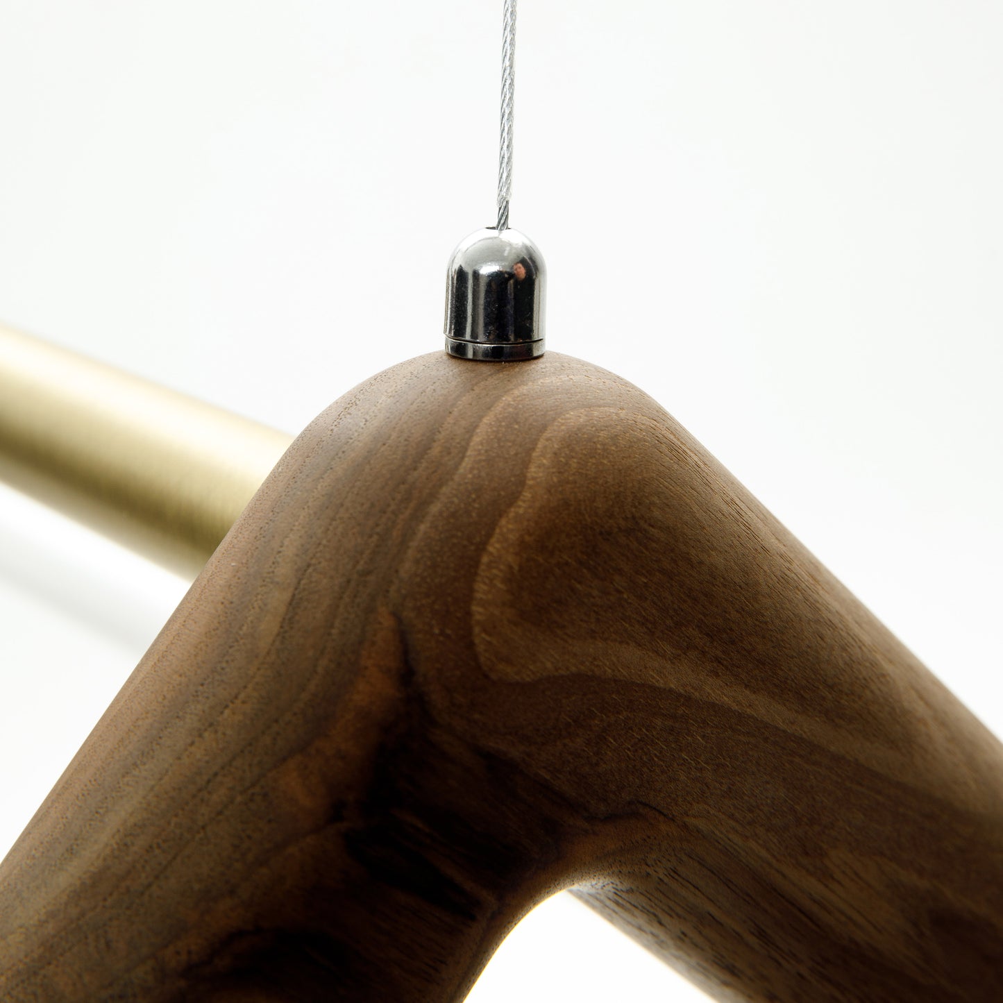 wood pendant light