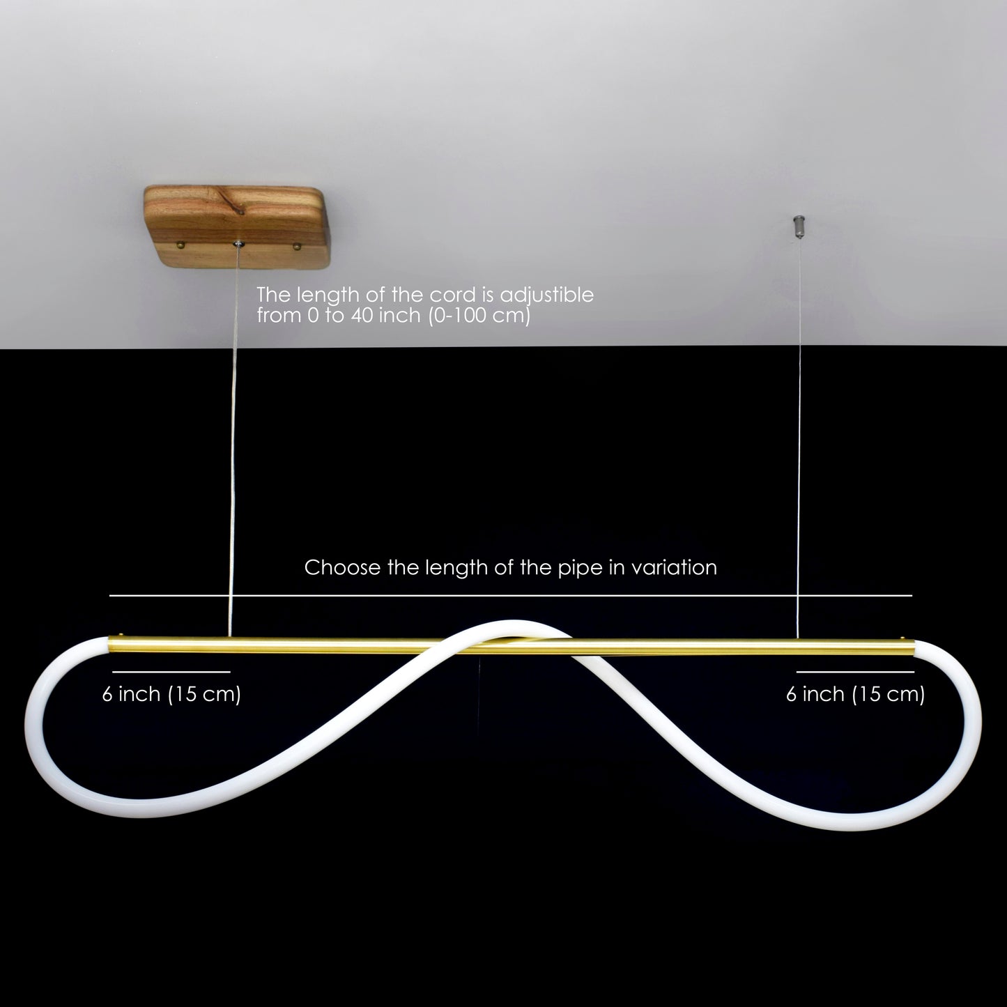 Preston Brass Linear Light