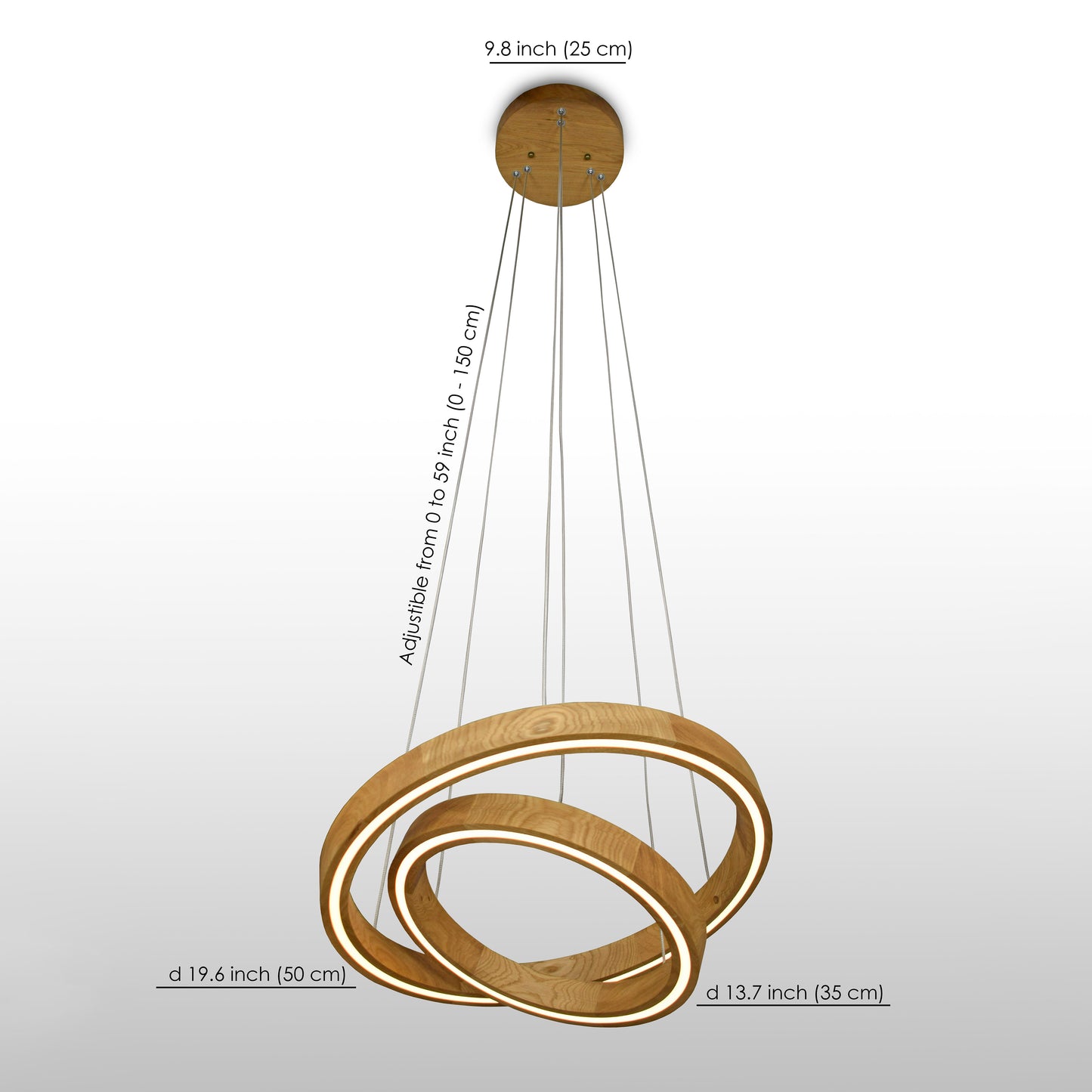 Infinity Round Pendant Light