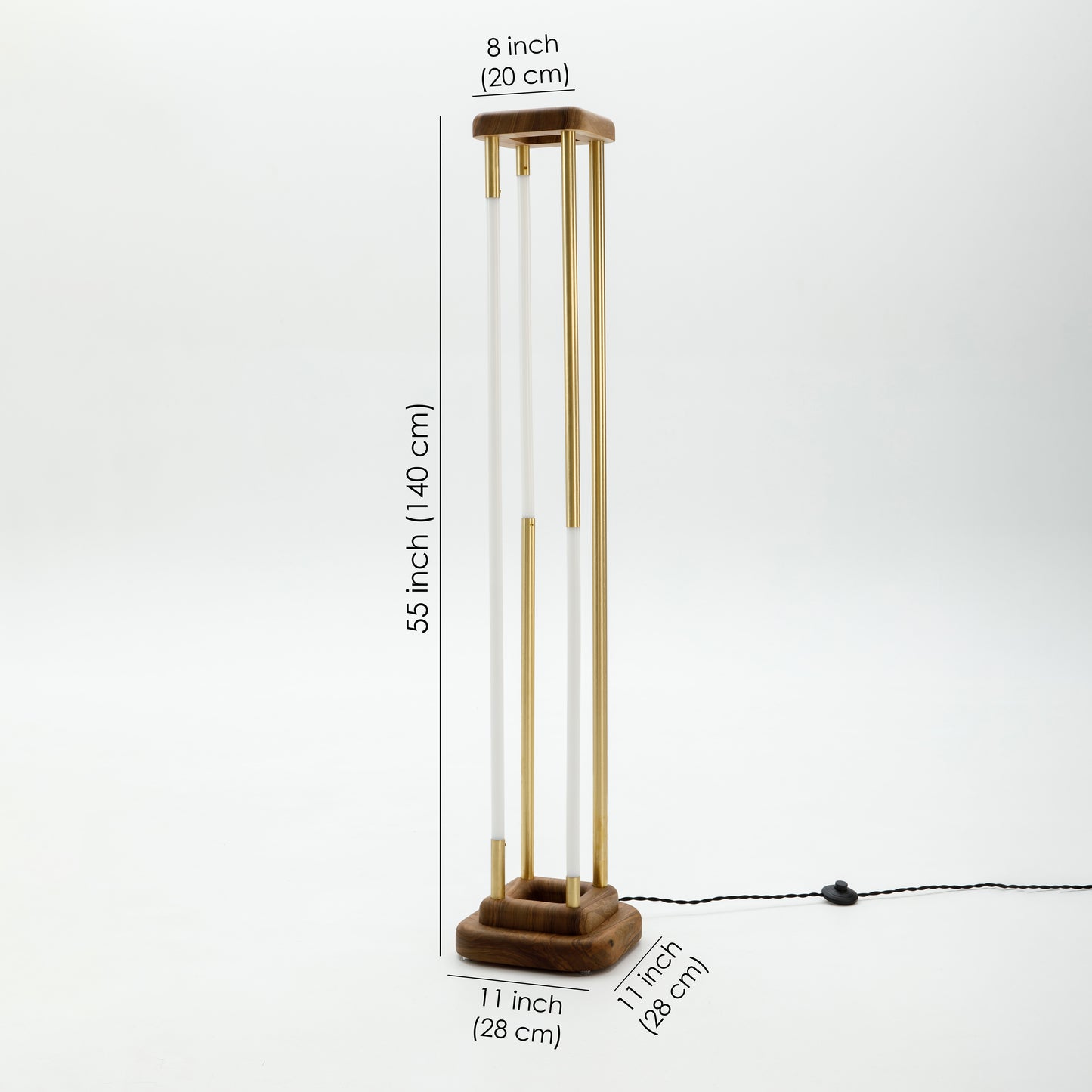 dimensions of the toreshre are made of brass