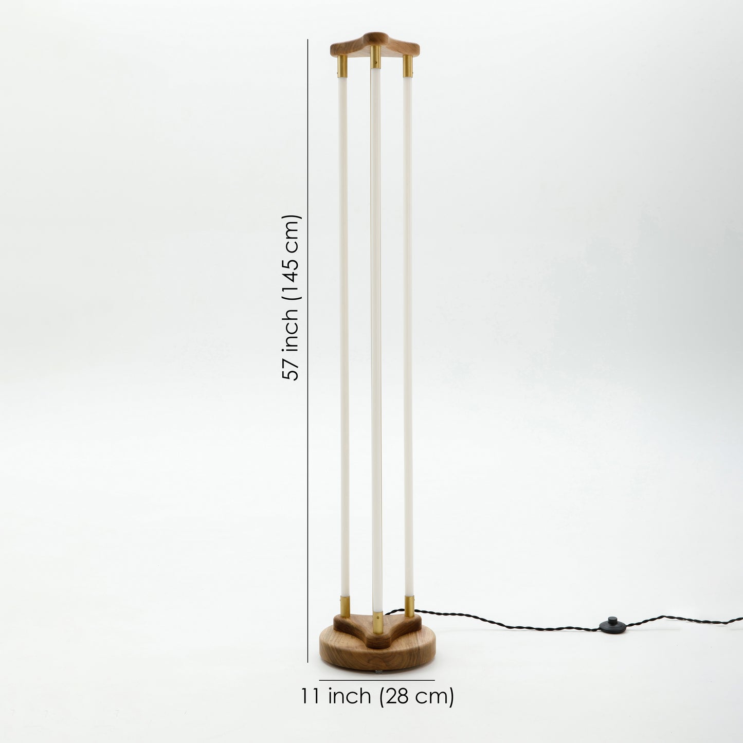 dimensions for the floor lamp