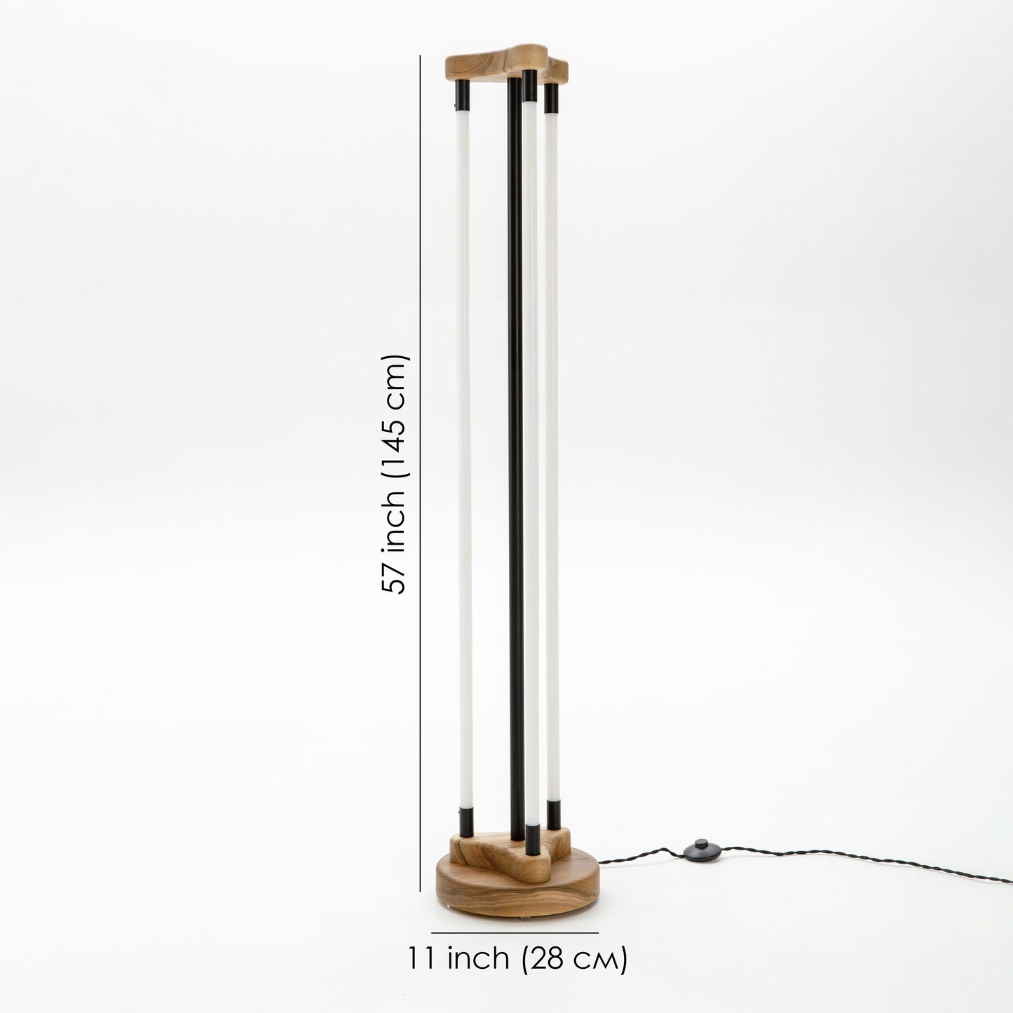 dimensions floor lamp