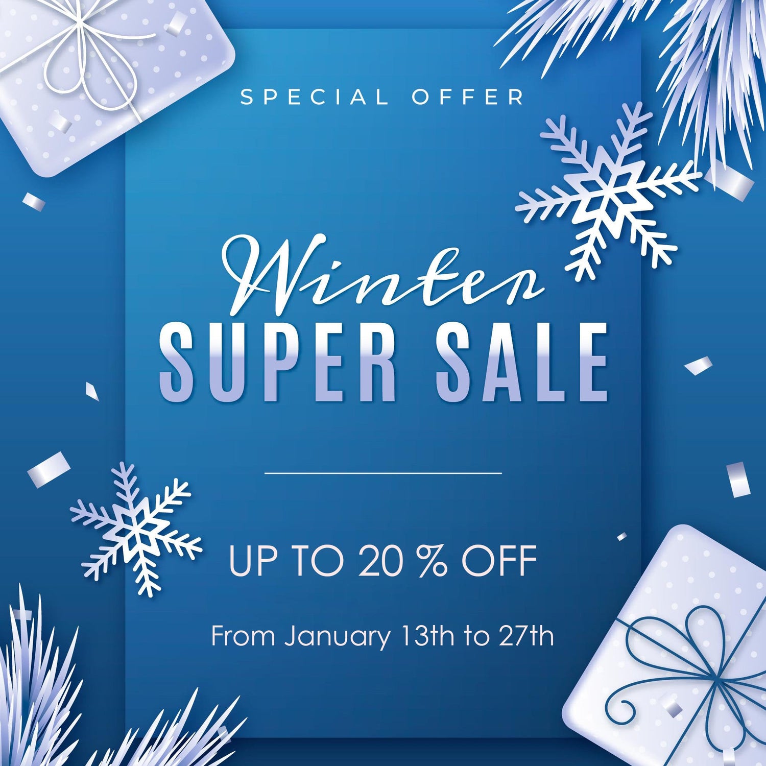 Winter Sale