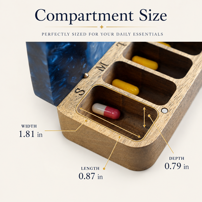7 day Epoxy Pill Box