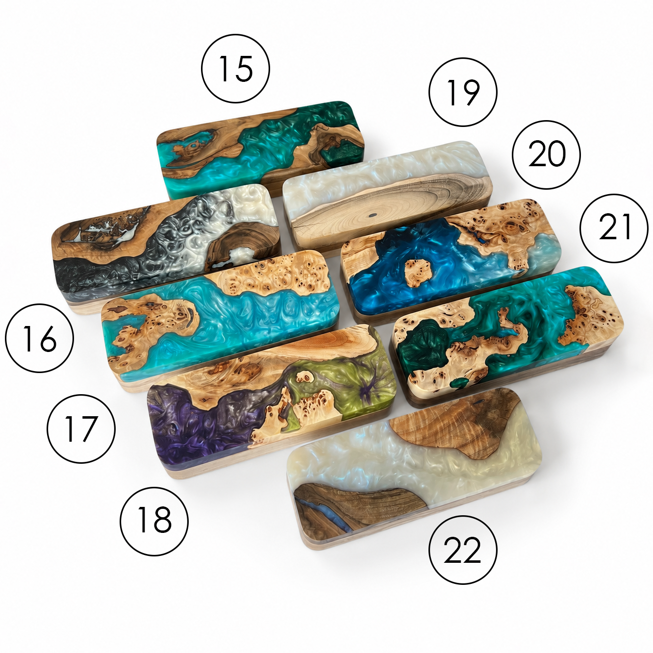 7 day Epoxy Pill Box