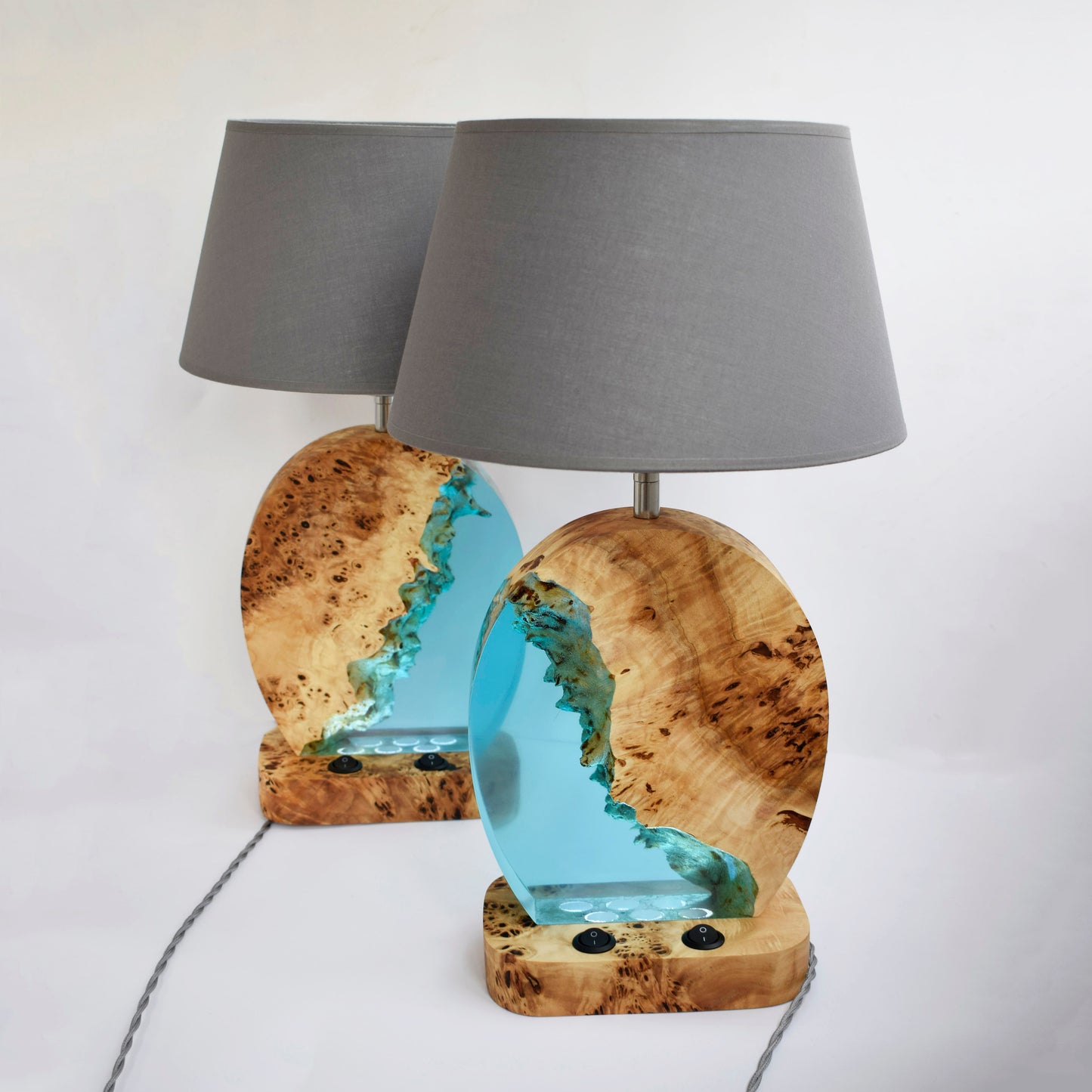 bedside epoxy lamp