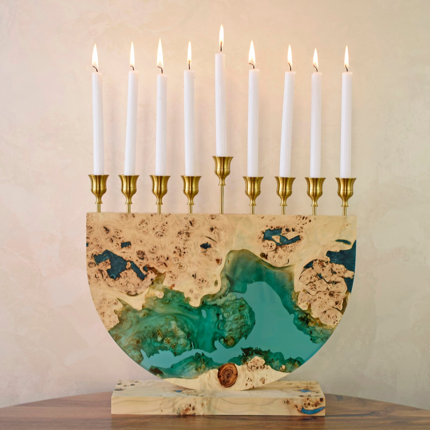 Handcrafted Menorah for Hanukkah