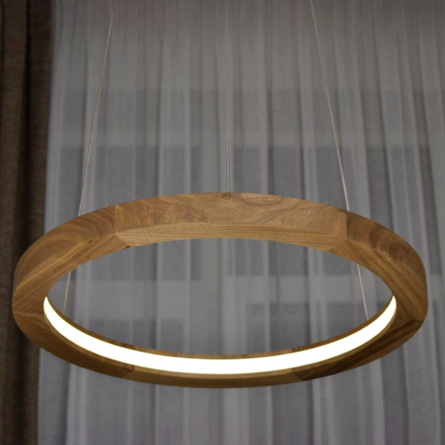 wood pendant light fixture