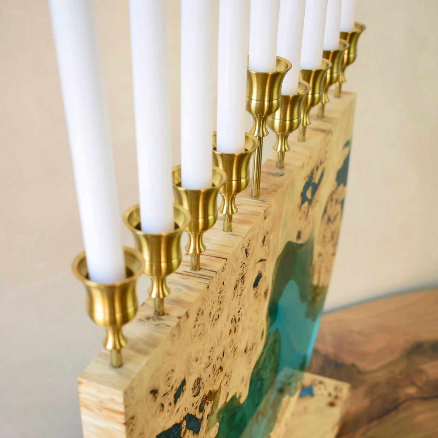 Handcrafted Menorah for Hanukkah