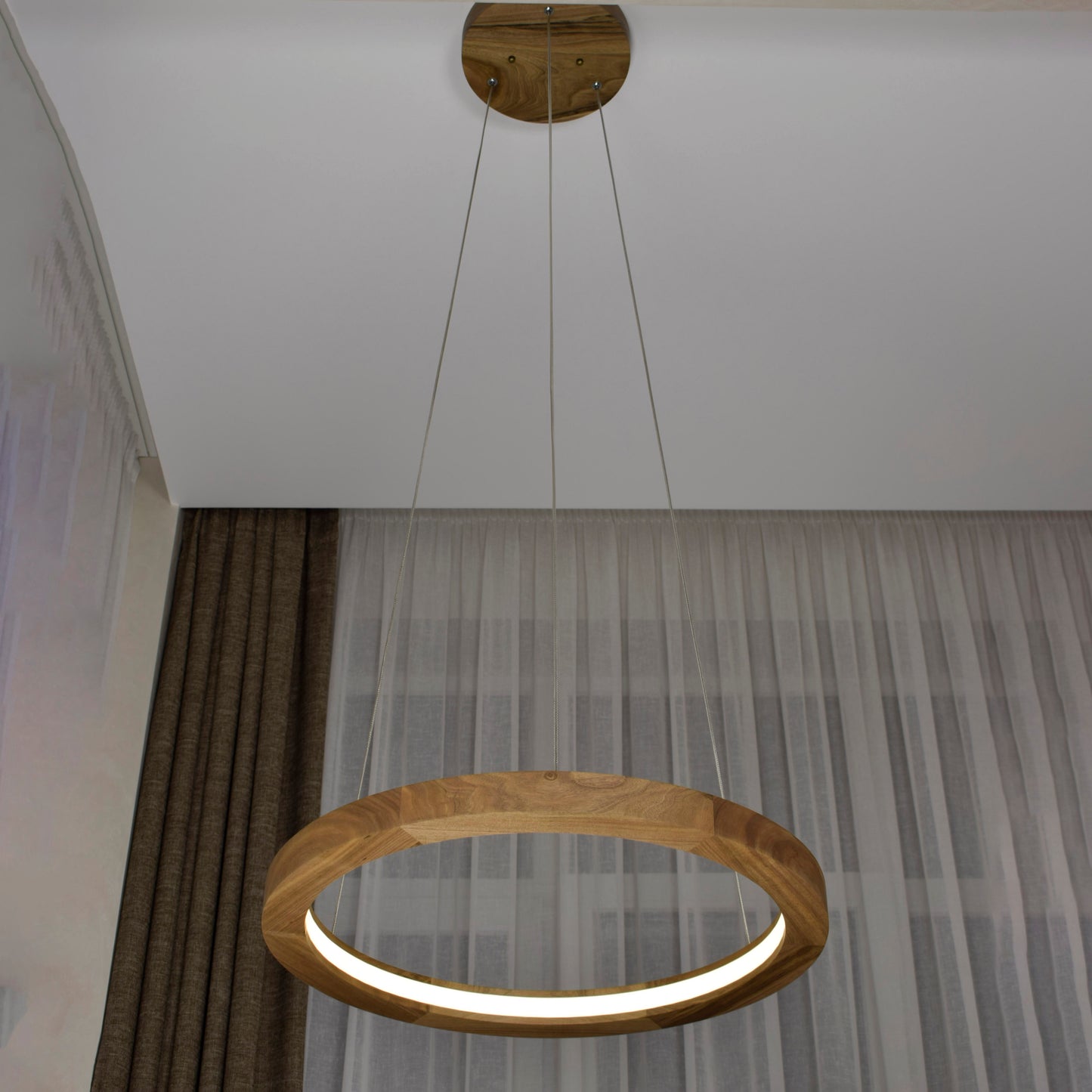 round chandelier