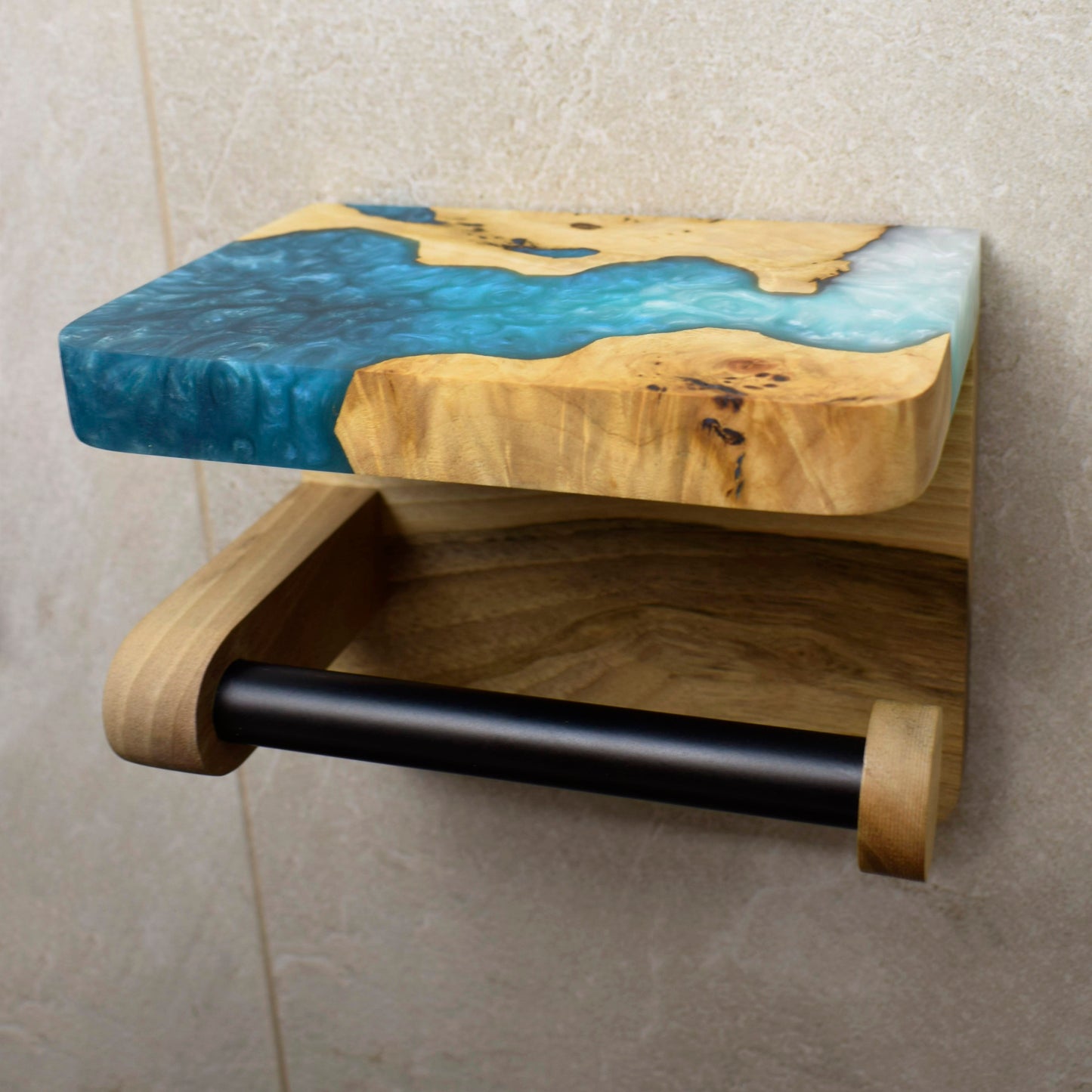 Toilet Paper Holder with shelf