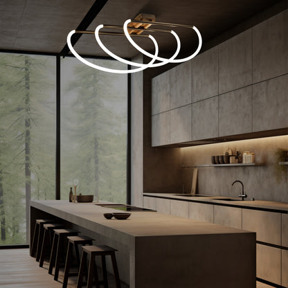 Modern Ceiling Chandelier Sonora