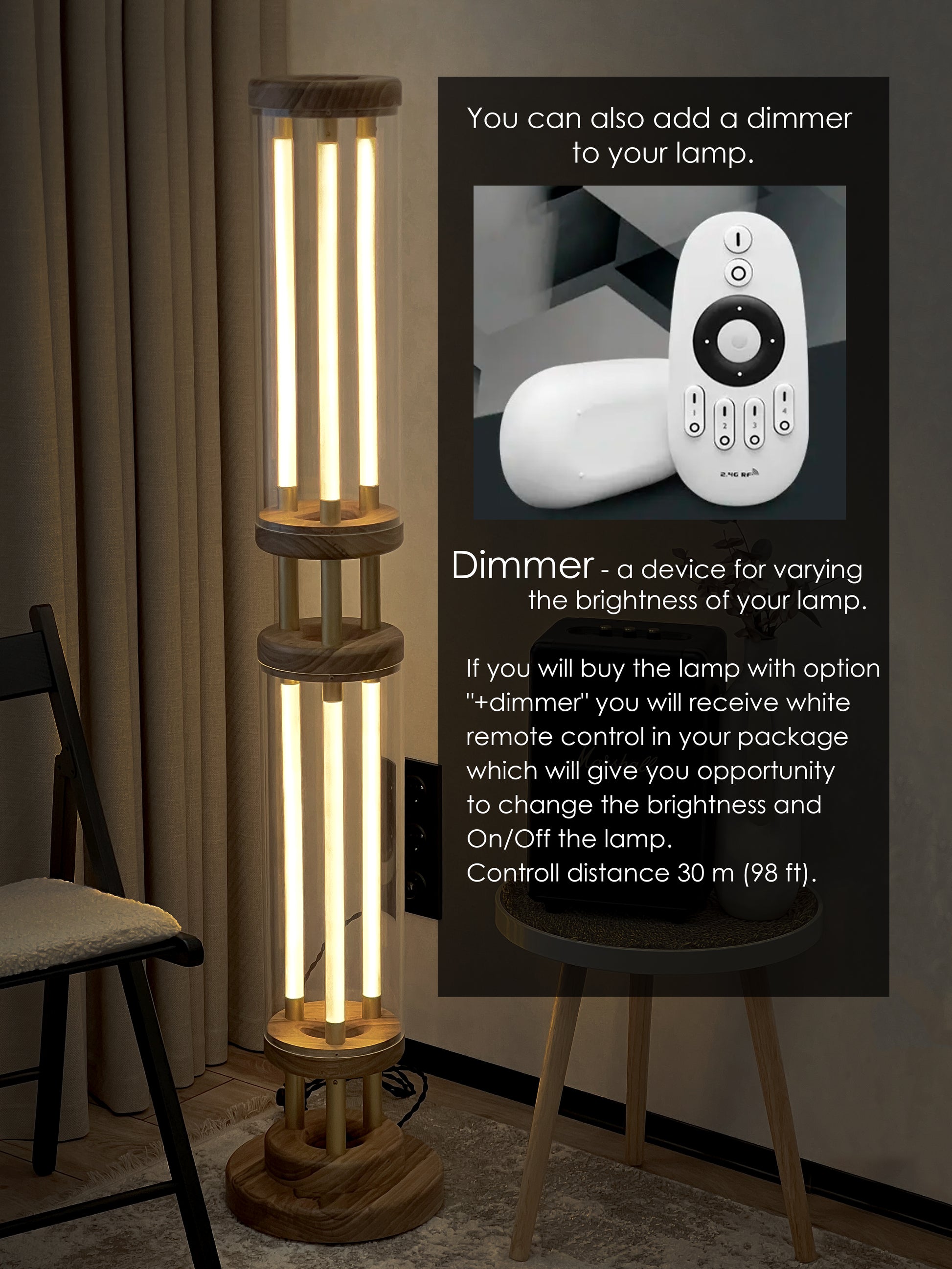 dimmer for floor lamp