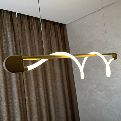 gold pendant lamp