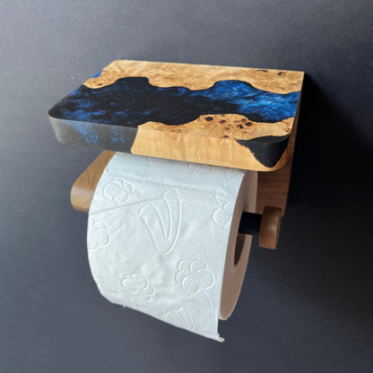 Roll Holder with Phone Shelf