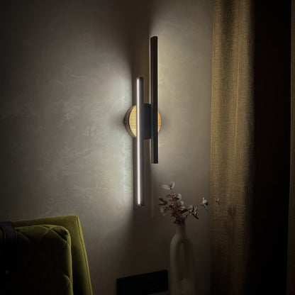 Midland Wooden Wall Light