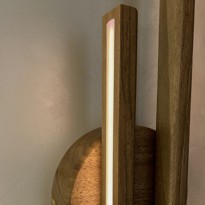 Midland Wooden Wall Light