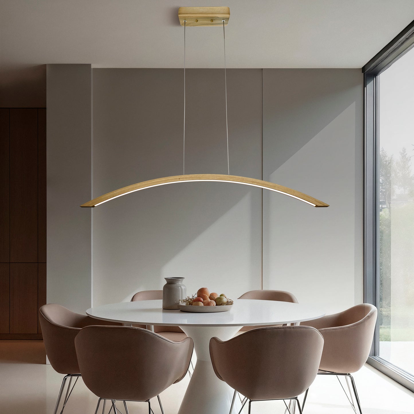 Ostin Wood Pendant Light