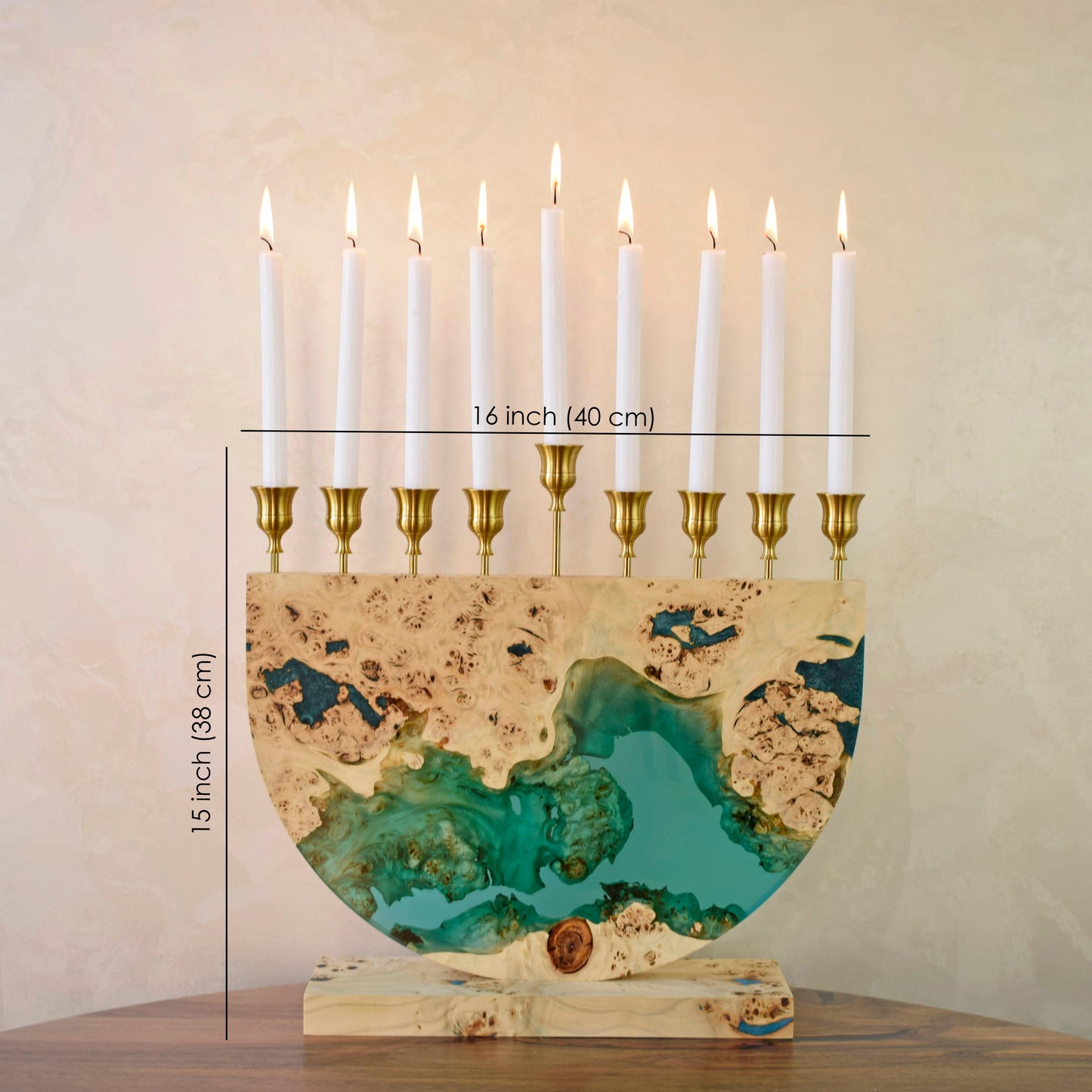 Handcrafted Menorah for Hanukkah