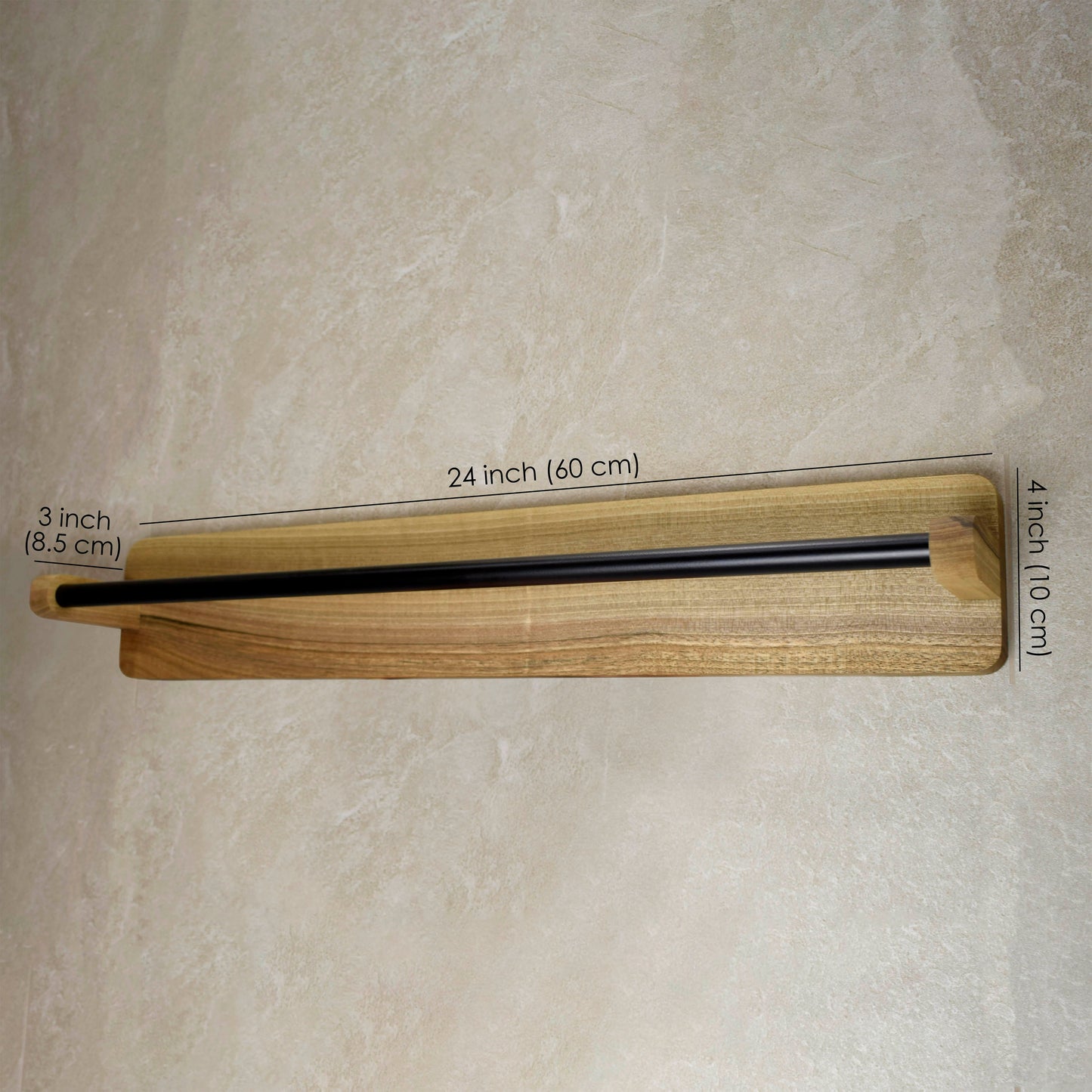 Wooden Towel Rack