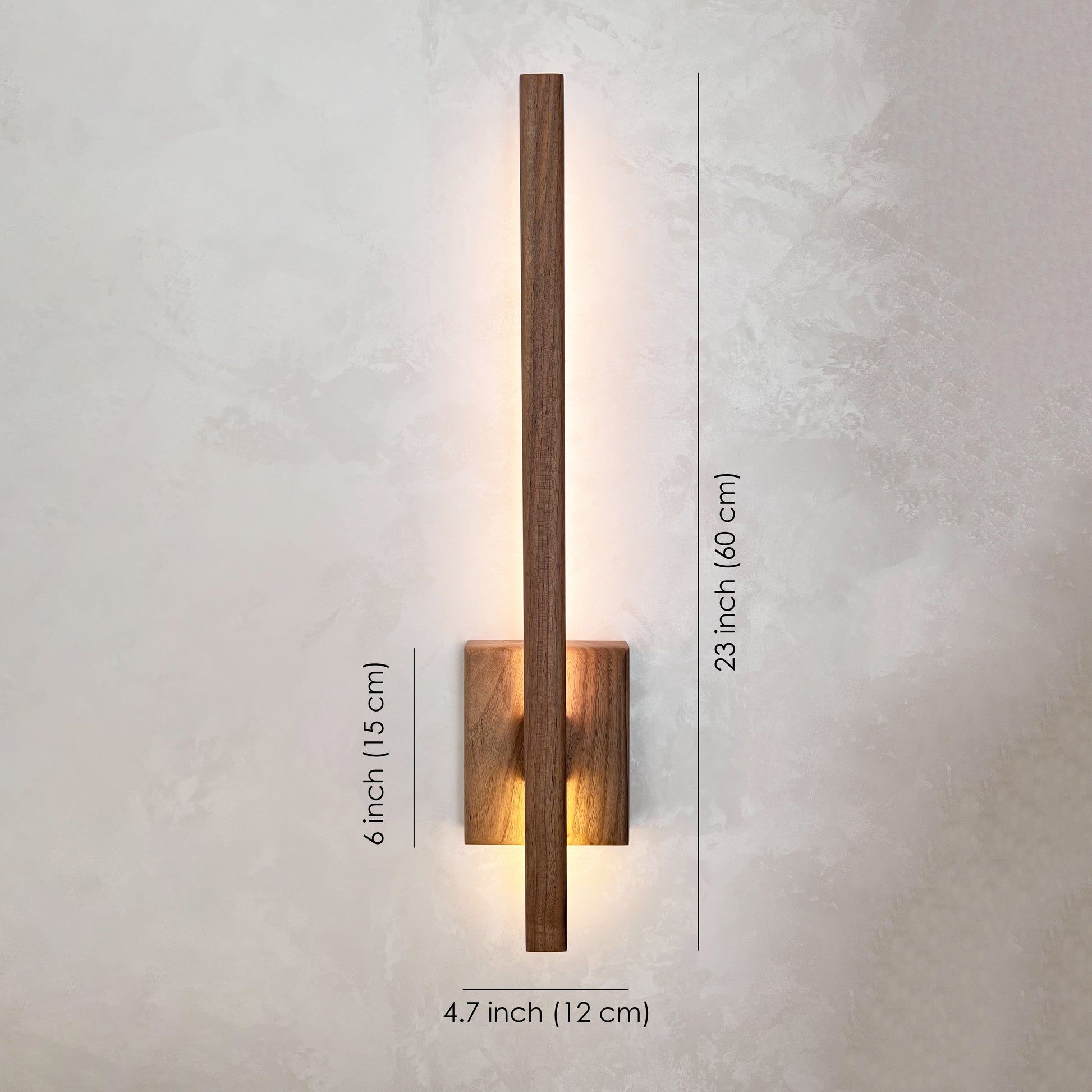 dimesions for the wall sconce dayton