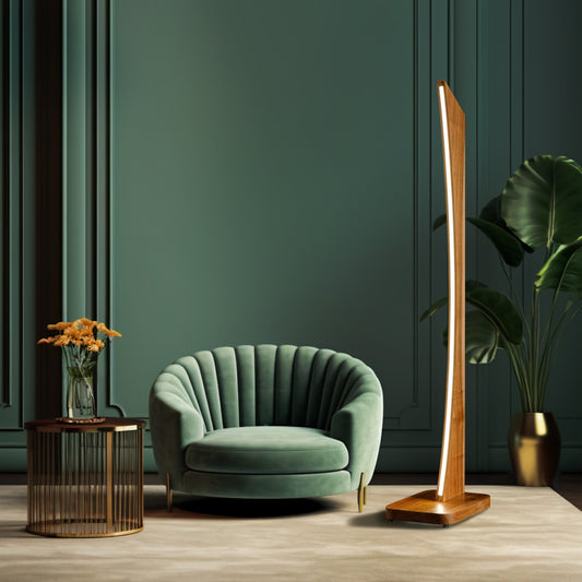 Martin Wooden Floor Lamp for living room