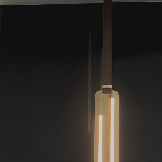 Overview of a unique handmade sconce