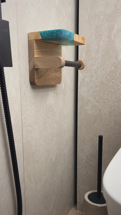 Toilet Paper Holder with shelf