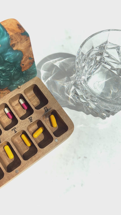 Am Pm Epoxy Pill Box