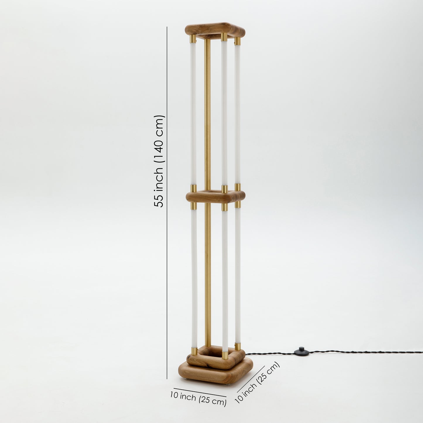 dimensions for the floor lamp