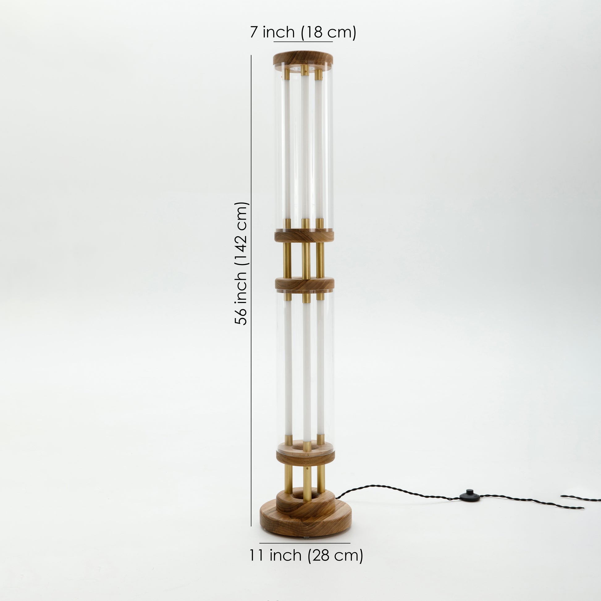 dimensions lamp