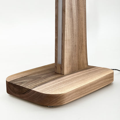 wood modern floor lamp